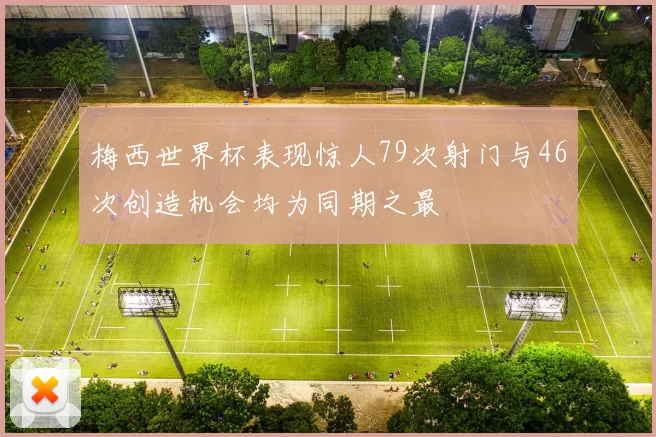 梅西世界杯表现惊人79次射门与46次创造机会均为同期之最